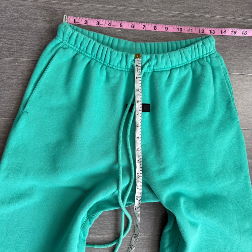 Fear of God ESSENTIALS Women's Sweat Pants in Mint Leaf XS Joggers Streetwear - Picture 14 of 16